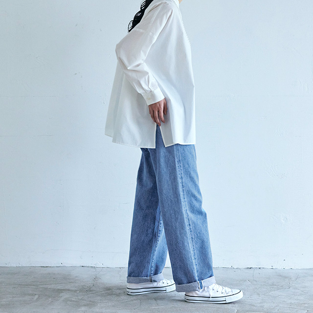 【WEB限定】SETTO STRAIGHT JEANS VINTAGE WASH