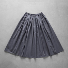 ギザコットンブロードロングスカート