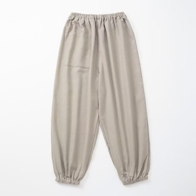 播州裏起毛のもんぺパンツ　グレー