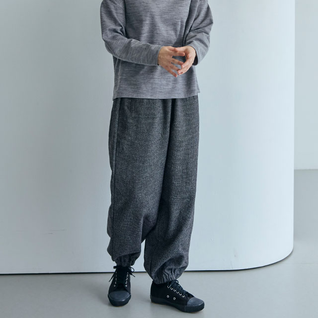 播州裏起毛のもんぺパンツ