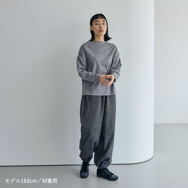 播州裏起毛のもんぺパンツ