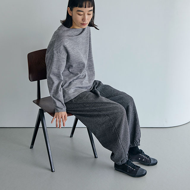 播州裏起毛のもんぺパンツ