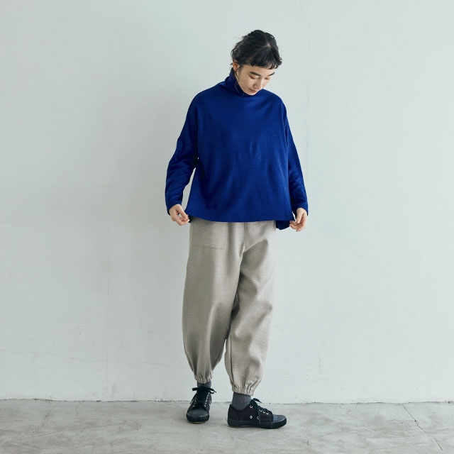 播州裏起毛のもんぺパンツ