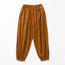 細コールのもんぺパンツ