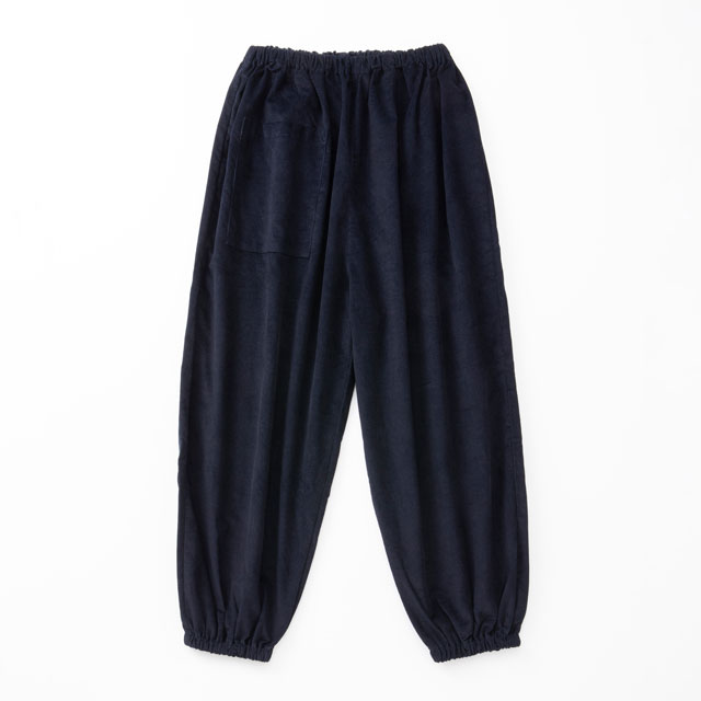 細コールのもんぺパンツ