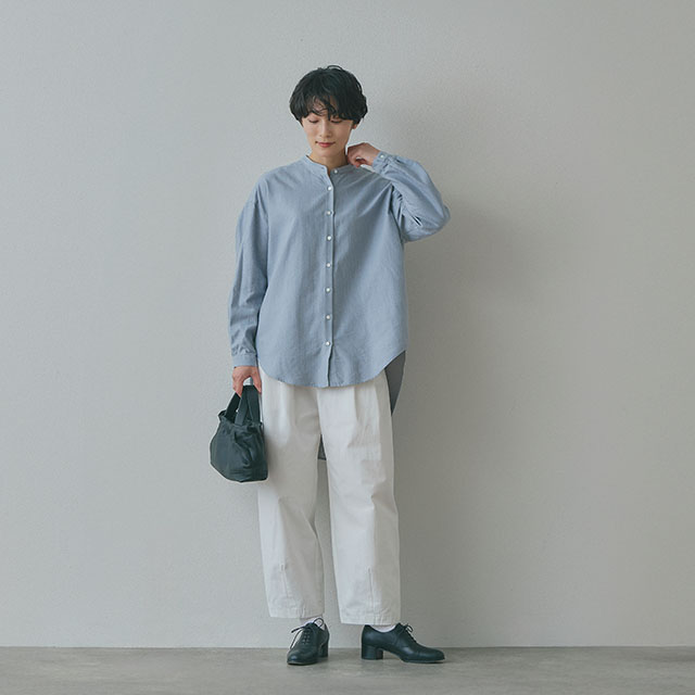 高密度コットンのコクーンパンツ｜衣料品｜中川政七商店 公式サイト