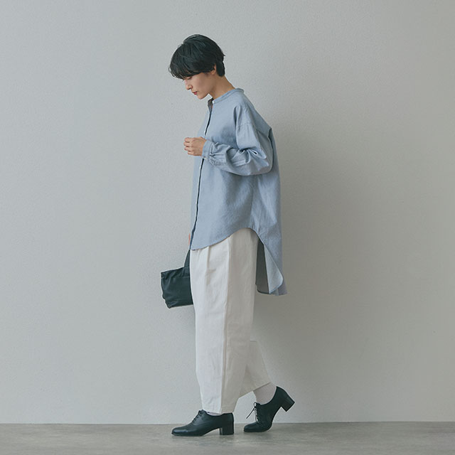 高密度コットンのコクーンパンツ｜衣料品｜中川政七商店 公式サイト