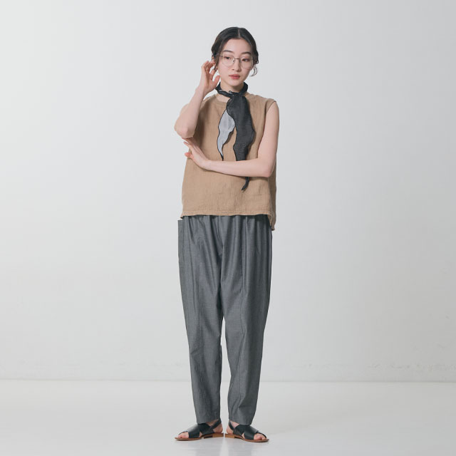 【WEB限定】	ゆるたっつけパンツ