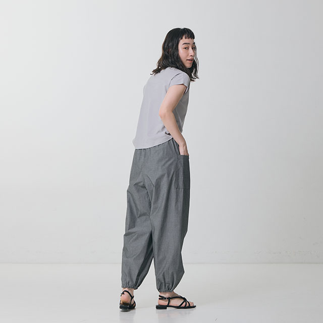 【WEB限定】タックもんぺパンツ