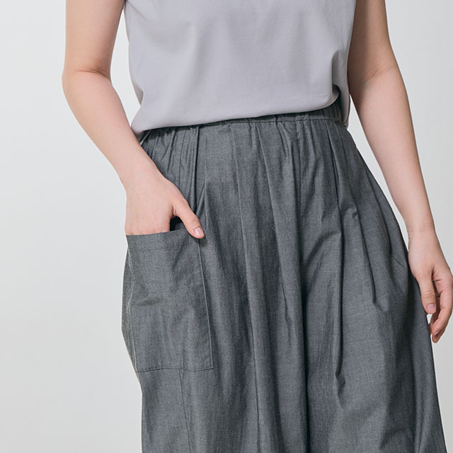 【WEB限定】タックもんぺパンツ