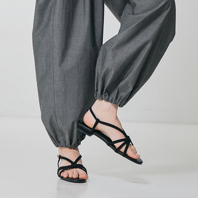 【WEB限定】タックもんぺパンツ