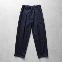 オーガニックコットンライトオックスセミワイドパンツ