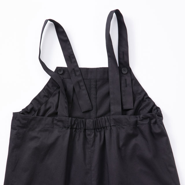 【WEB限定】もんぺサロペット 黒