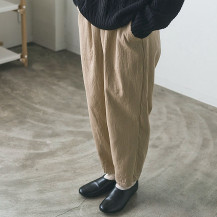 【WEB限定】ao ガーゼイージーペグパンツ