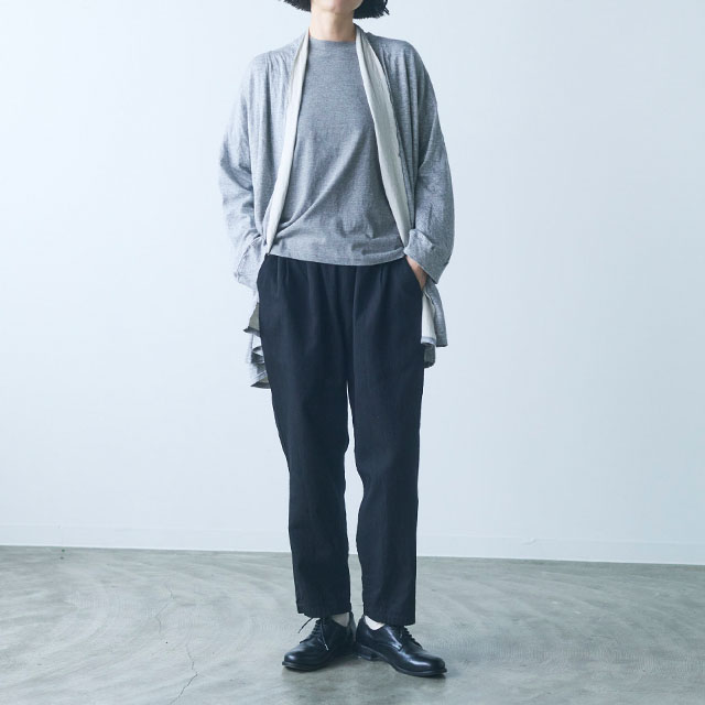 ガーゼイージーペグパンツ