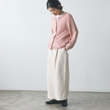 【WEB限定】ao ガーゼバレルパンツ