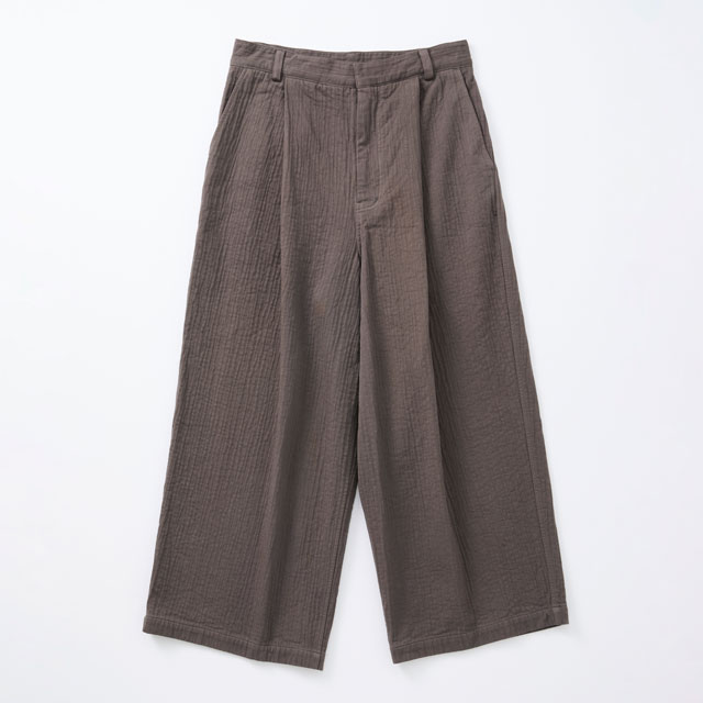 【WEB限定】ao ガーゼバレルパンツ