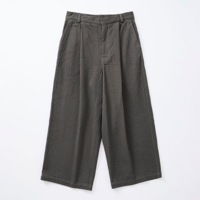 【WEB限定】ao ガーゼバレルパンツ