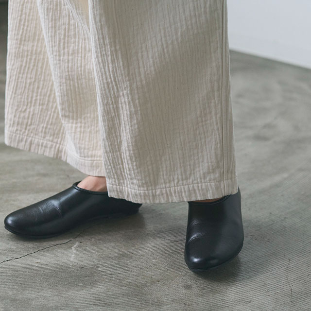 【WEB限定】ao ガーゼバレルパンツ