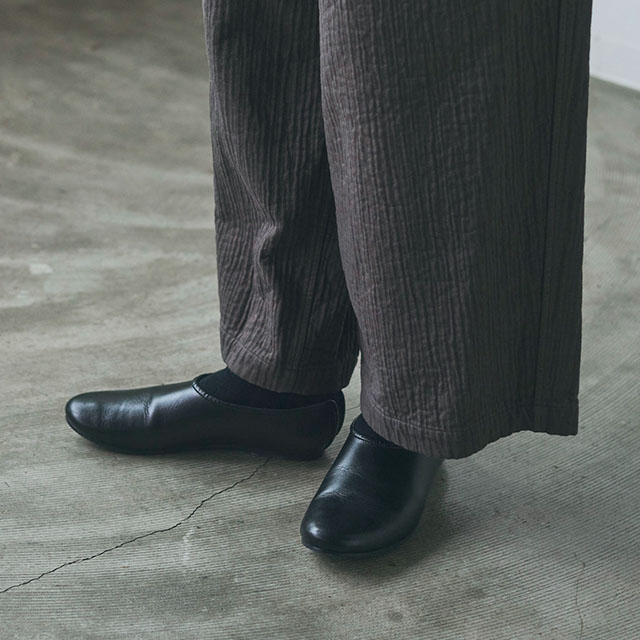 【WEB限定】ao ガーゼバレルパンツ