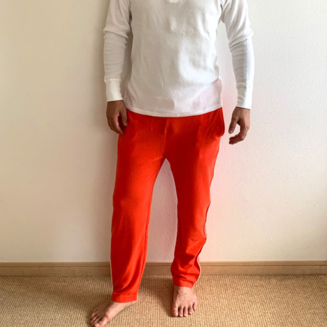 40PAJYAMA　PANTS GRAY L