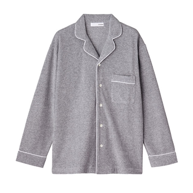 40PAJYAMA　SHIRTS NAVY L