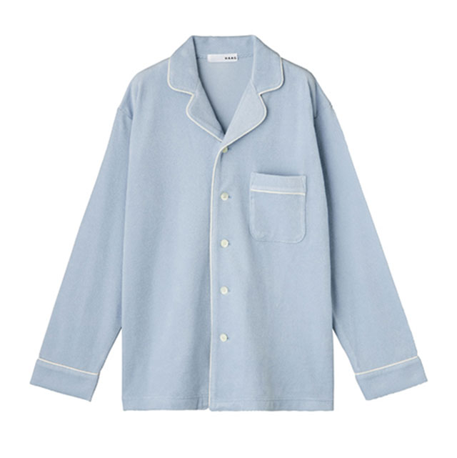 40PAJYAMA　SHIRTS SAX L