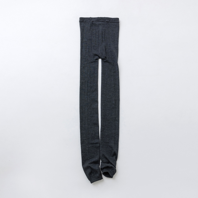 ウールプレーンレギンス ブラック フリー