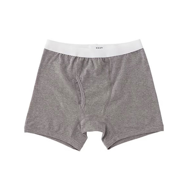 BOXER　BRIEFS　（前開きタイプ） GRAY M