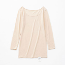 コットンシルク　ロングスリーブカットソー