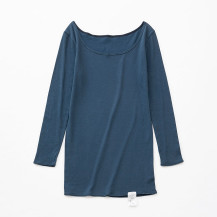 コットンシルク　ロングスリーブカットソー