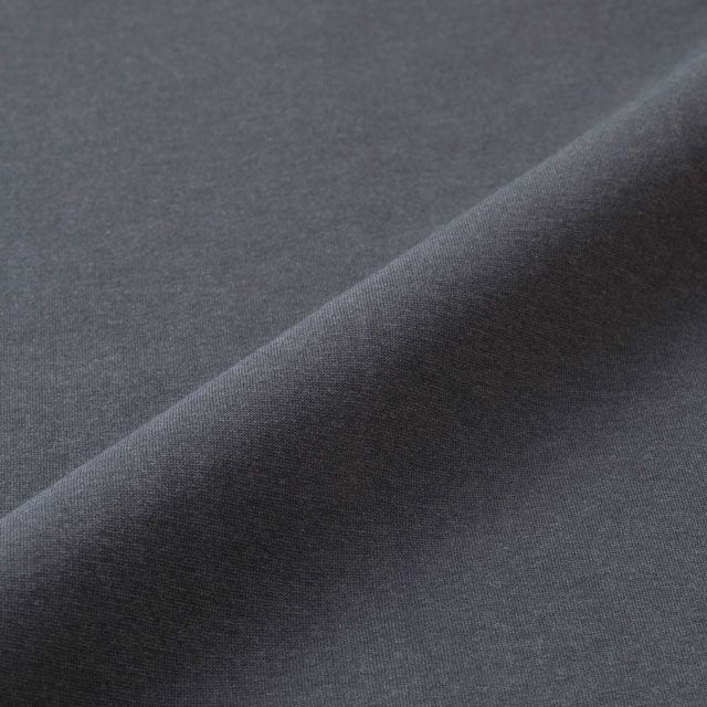 コットンシルク　ロングスリーブカットソー charcoal