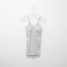 スーピマコットン パッド付キャミ