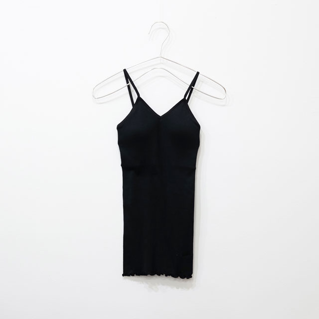 スーピマコットン パッド付キャミ