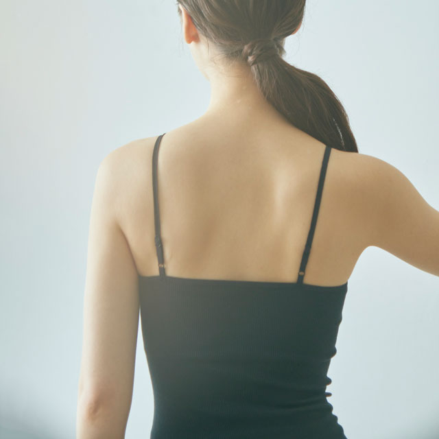 PUTUMAYO ♡ キャミソール コットンシルクパッド入りキャミ