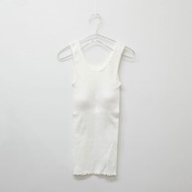 スーピマコットン　パッド付タンク