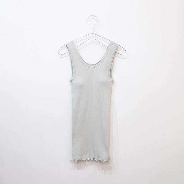 スーピマコットン　パッド付タンク オフ