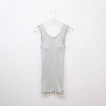 スーピマコットン　パッド付タンク