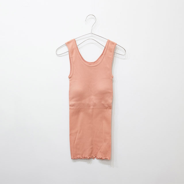 スーピマコットン　パッド付タンク オフ