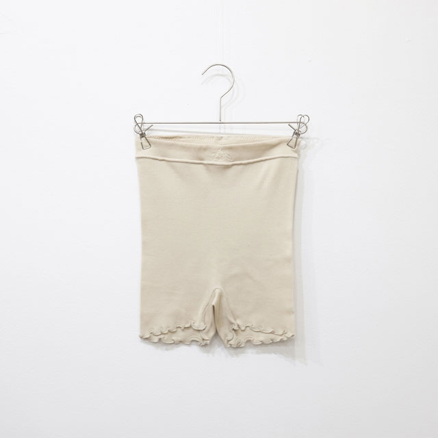 スーピマコットン　インナーパンツ　2分丈 シャーベットオレンジ 2分丈