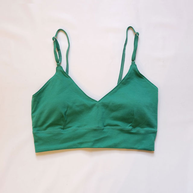 organic cotton ブラトップ sage ONE