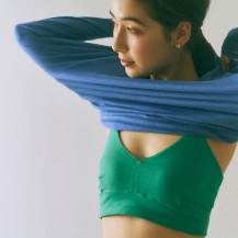 organic cotton ブラトップ