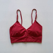 organic cotton ブラトップ　red　ONE