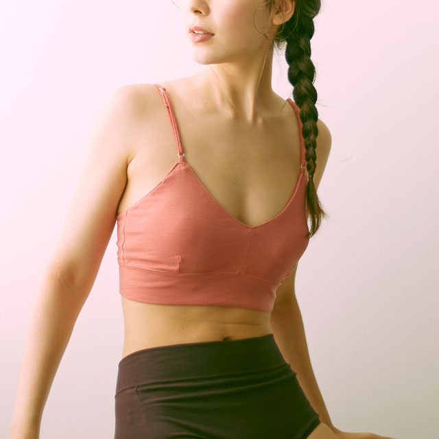 organic cotton ブラトップ sage ONE