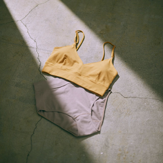 organic cotton ブラトップ sage ONE