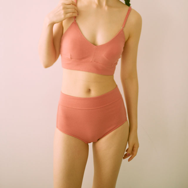 organic cotton ショーツ sage ONE