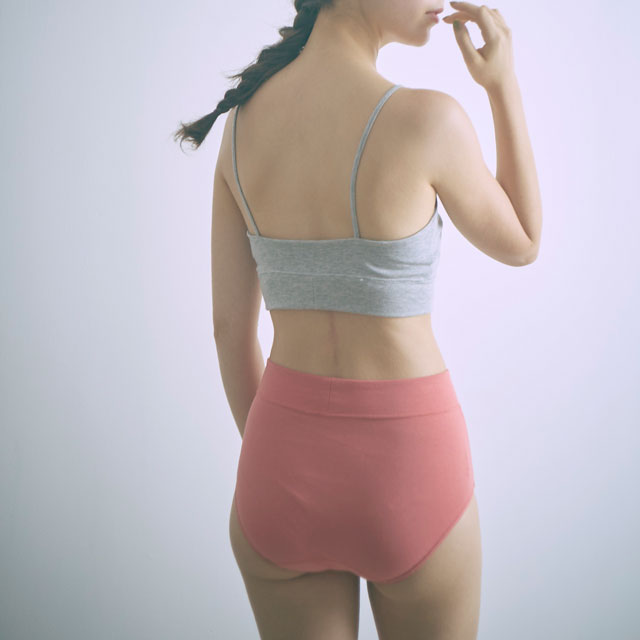 organic cotton ショーツ sage ONE