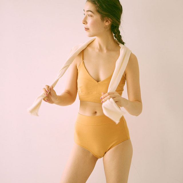 organic cotton ショーツ sage ONE