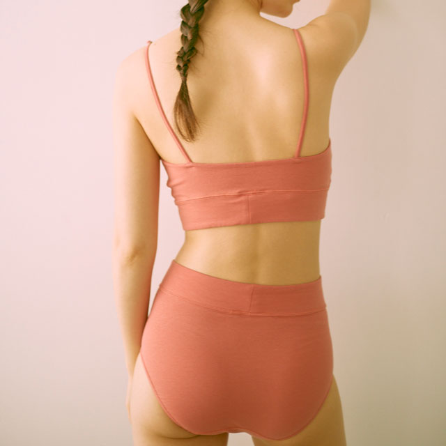 organic cotton ショーツ sage ONE