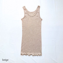 merino wool タンクトップ